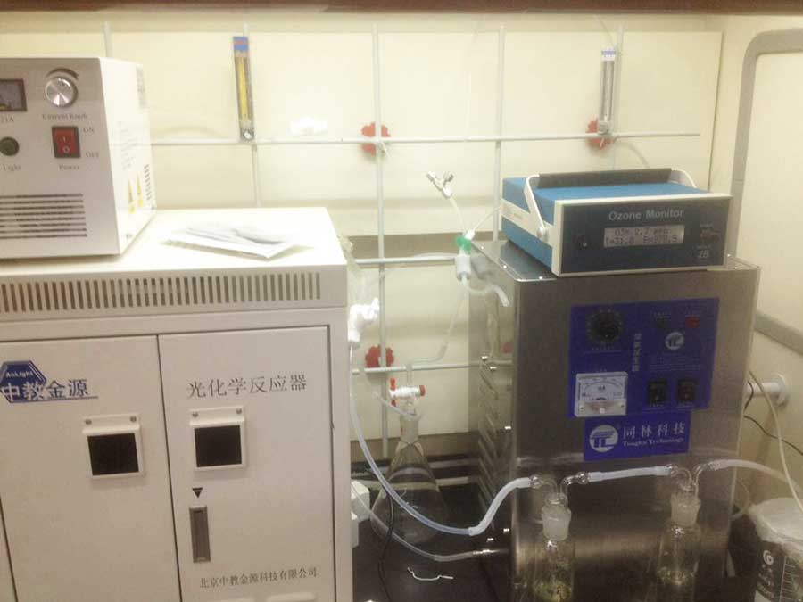 北京理工大學的實驗現(xiàn)場